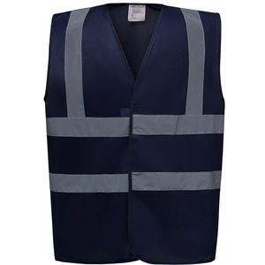 Hi vis 2 band and braces waistcoat, miniatyr 3