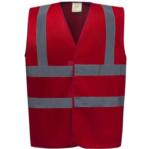 Hi vis 2 band and braces waistcoat, miniatyr 4