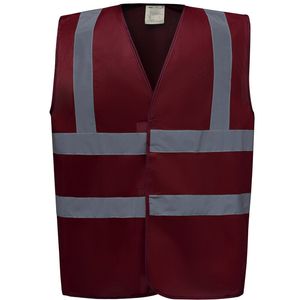 Hi vis 2 band and braces waistcoat, miniatyr 8
