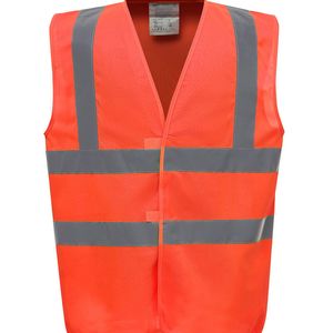 Hi vis 2 band and braces waistcoat, miniatyr 10