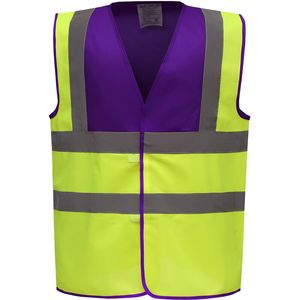 Hi vis 2 band and braces waistcoat, miniatyr 16