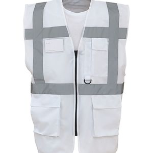 Multi-functional executive hi vis waistcoat, miniatyr 2