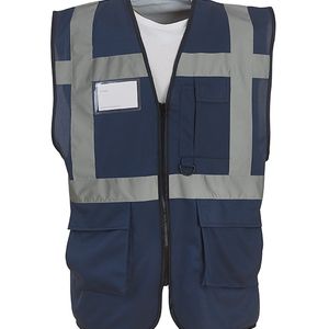 Multi-functional executive hi vis waistcoat, miniatyr 3