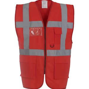 Multi-functional executive hi vis waistcoat, miniatyr 4