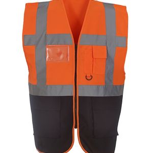 Multi-functional executive hi vis waistcoat, miniatyr 8