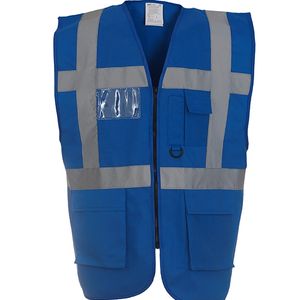 Multi-functional executive hi vis waistcoat, miniatyr 20