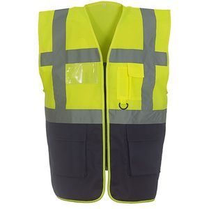 Multi-functional executive hi vis waistcoat, miniatyr 25