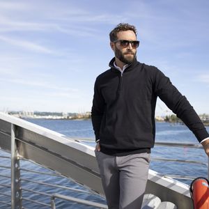 Oakville Half Zip Sweater Men, miniatyr 2