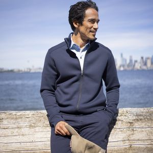 Pemberton Cardigan Full Zip Men, miniatyr 1