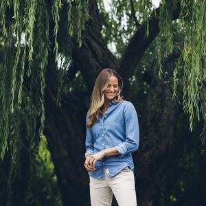 Ellensburg Denim shirt Women, miniatyr 2
