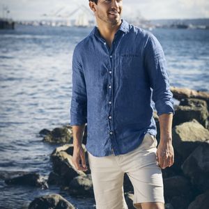 Summerland Linen Shirt Men, miniatyr 1