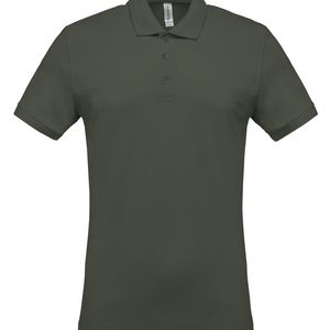 Men's Short-Sleeved Piqué Polo Shirt, miniatyr 4