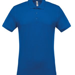 Men's Short-Sleeved Piqué Polo Shirt, miniatyr 7