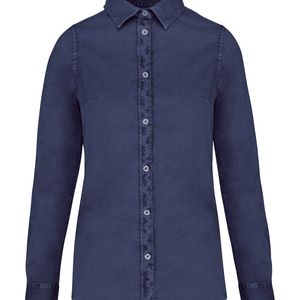 Ladies washed shirt, miniatyr 2