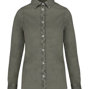 Ladies washed shirt, miniatyr 3