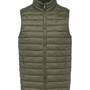 Men's lightweight recycled padded bodywarmer, miniatyr 3
