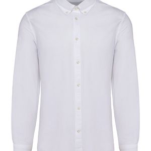 Men Oxford Long-Sleeved Shirt, miniatyr 1
