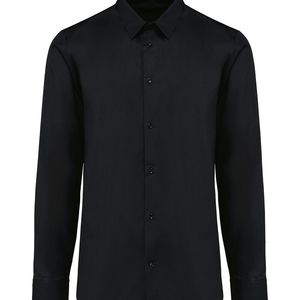 Men's Long-Sleeved Poplin Shirt, miniatyr 1