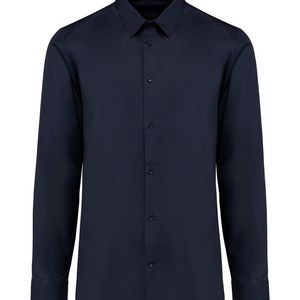 Men's Long-Sleeved Poplin Shirt, miniatyr 4