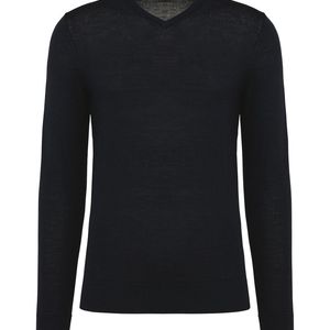 Men's V-Neck Merino Jumper