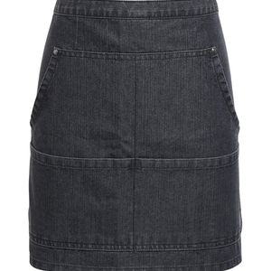 Jeans stitch denim waist apron, miniatyr 1