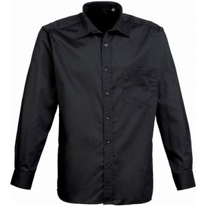 Long sleeve poplin shirt, miniatyr 1