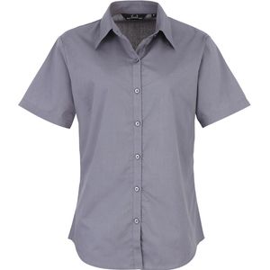 Women's short sleeve poplin blouse, miniatyr 15