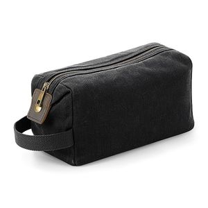 Heritage Waxed Canvas Wash Bag