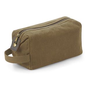 Heritage Waxed Canvas Wash Bag, miniatyr 3