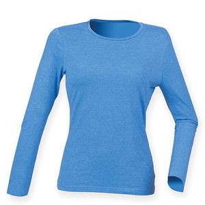 Ladies` Feel Good Long Sleeved Stretch T, miniatyr 3