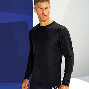 Mens TriDri® long Sleeve Performance T Shirt, miniatyr 1