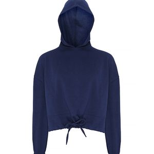 Womens Cropped Oversize Hoodie, miniatyr 4