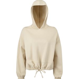 Womens Cropped Oversize Hoodie
