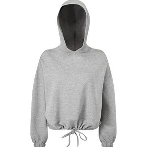 Womens Cropped Oversize Hoodie, miniatyr 11