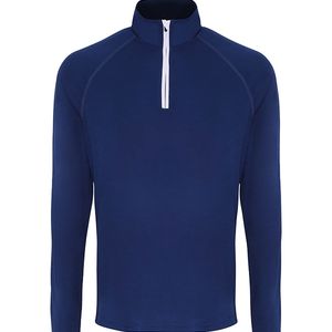 Mens TriDri® long Sleeve Performance 1/4 Zip, miniatyr 3