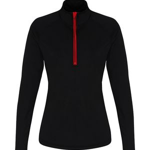 Womens TriDri® Performance 1/4 Zip, miniatyr 1