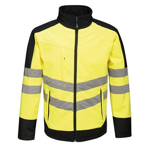 Hi-Vis Pro Softshell Jacket, miniatyr 2