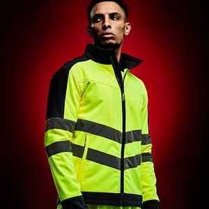 Hi-Vis Pro Softshell Jacket, miniatyr 1