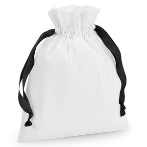 Cotton Gift Bag with Ribbon Drawstring, miniatyr 1