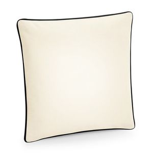 Fairtrade Cotton Piped Cushion Cover, miniatyr 1