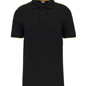 Men's Short-Sleeved Contrasting Day To Day Polo, miniatyr 5