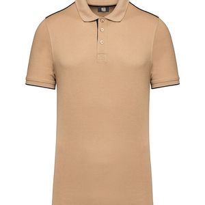 Men's Short-Sleeved Contrasting Day To Day Polo, miniatyr 6