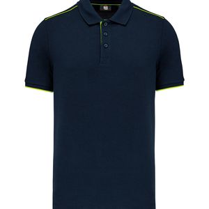 Men's Short-Sleeved Contrasting Day To Day Polo, miniatyr 7