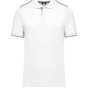 Men's Short-Sleeved Contrasting Day To Day Polo, miniatyr 10