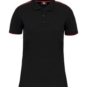 Ladies' Short-Sleeved Contrasting Day To Day Polo, miniatyr 3