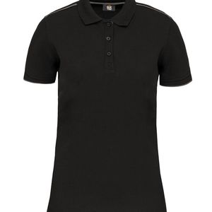 Ladies' Short-Sleeved Contrasting Day To Day Polo, miniatyr 4