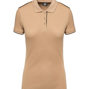 Ladies' Short-Sleeved Contrasting Day To Day Polo, miniatyr 6