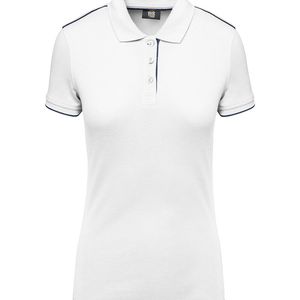 Ladies' Short-Sleeved Contrasting Day To Day Polo, miniatyr 10