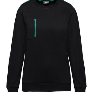 Unisex Day To Day Contrasting Zip Pocket Sweat, miniatyr 1