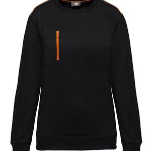 Unisex Day To Day Contrasting Zip Pocket Sweat, miniatyr 2